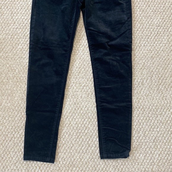 Women’s Black Velvet Banana Republic Skinny Jeans Sz 27 - Picture 3 of 5